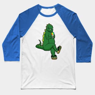 Food Monster: Shaved Ice Baseball T-Shirt